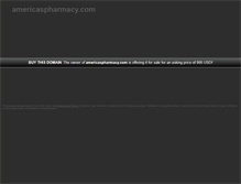 Tablet Screenshot of americaspharmacy.com